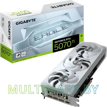 Видеокарта Gigabyte GeForce RTX 5070 Ti Eagle OC Ice SFF 16GB GDDR7 (GV-N507TEAGLEOC ICE-16GD) картинка 10
